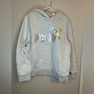 Girls puma hoodie